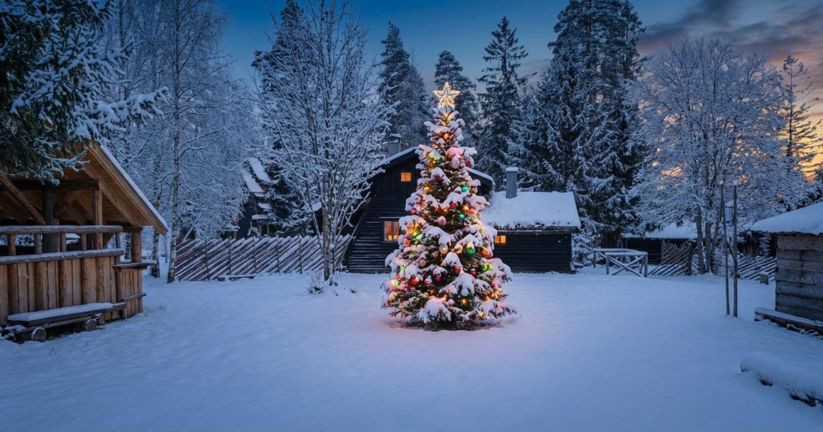 Julesteming på tunet til Saga Event
